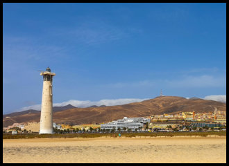 Strand Jandia - Leuchtturm
