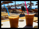 Frappe am Strand