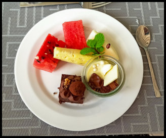 Das Dessert - ein Highlight fuer mich