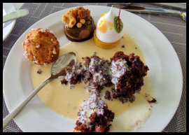 Das Dessert - ein Highlight fuer mich