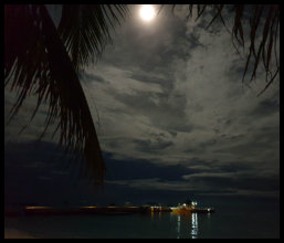 Nachts am Strand - Entspannung pur