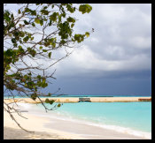 Strand - Blick Richtung Anlegestelle